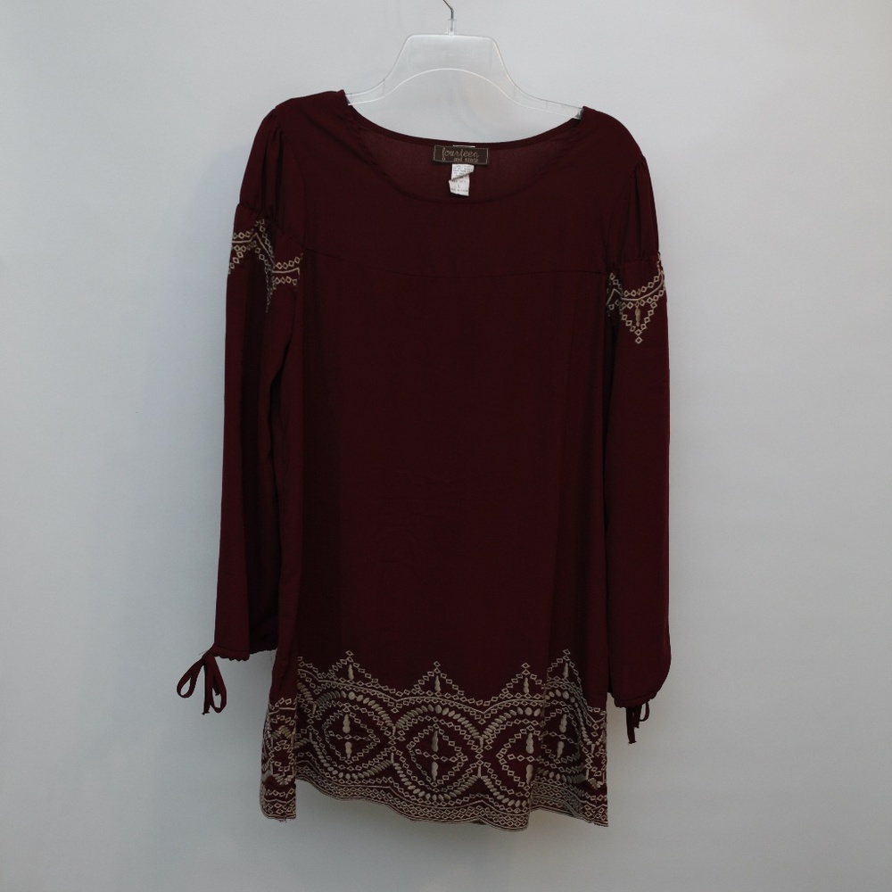 Mid Dress Bohemian Style